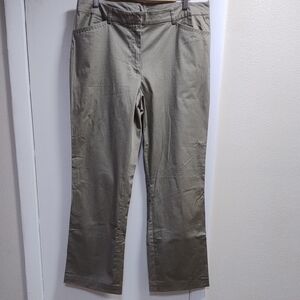 New Mel&Lisa  Women's Classic Stylish Khaki Pants Sz 12